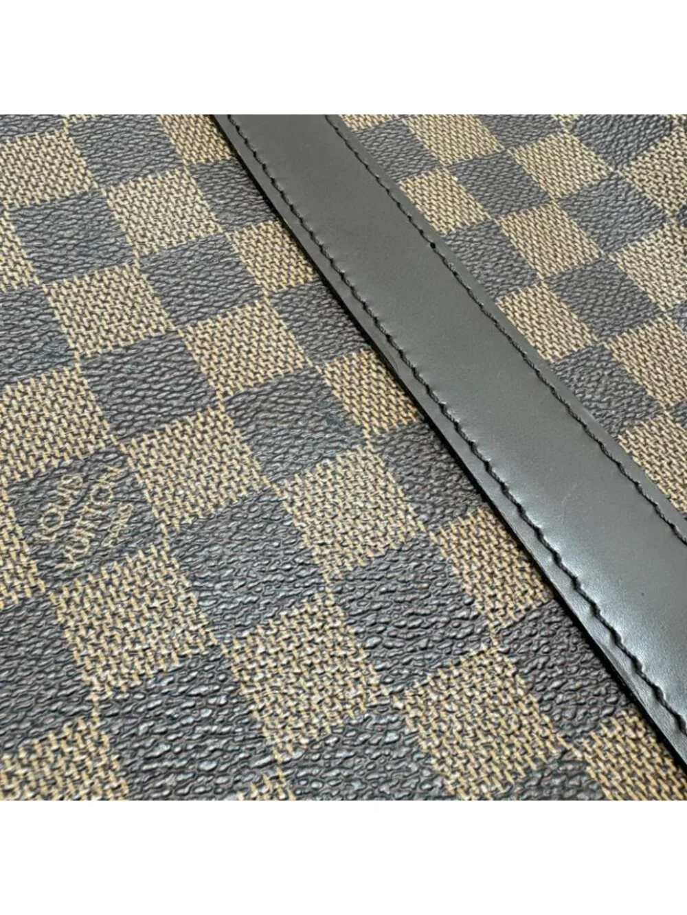 Louis Vuitton Keepall Bandouliere 55 Damier Boston Bag